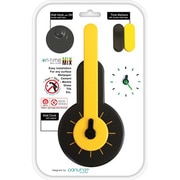 ウォールクロック イエロー/ダーク Mix-Yellow ON-Time WALL CLOCK