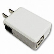 USB-AC アダプター 2ポート 5V/2.1A CHR-13117