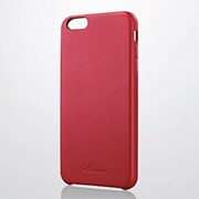 PM-A14LPVLRD [iPhone 6 Plus/6s Plus 5.5インチ ソフトレザーカバー レッド]