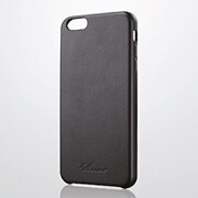 PM-A14LPVLBK [iPhone 6 Plus/6s Plus 5.5インチ ソフトレザーカバー ブラック]