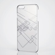 PM-A14LPVAT04 [iPhone 6 Plus/6s Plus用シェルカバー/シルバー ライトライン]