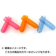 自転車ハンドル用クリアグリップ オレンジ AG-012K OR