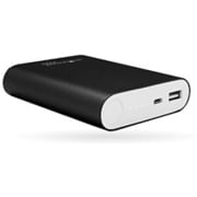 急速充電 10400mAh USB出力：1ポート 最大：2A＋Micro USB×1 ブラック ME10400-BK