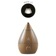 加湿器（超音波式） アロマ加湿器 SHIZUKU Plus+ しずくプラス しずく型 木造4～6畳：プレハブ洋室6～8畳 カフェブラウン AHD-014-BR
