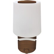 ランプシェイプ加湿器(超音波式) COCORO@mode 木造1~2畳/プレハブ2~3畳 ブラウン NC41508