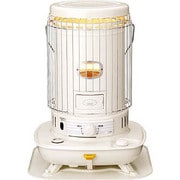 石油暖房 ストーブ (木造:17畳 コンクリート:23畳) タンク一体式 ホワイト SL-66G-W