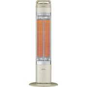 遠赤外線ヒーター スリムカーボン 900W~350W 転倒時電源OFF 首振り機能付 ゴールド DH-C914-N
