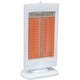 遠赤外線カーボンヒーター 700/350W 転倒時電源OFF 首振り機能付 SZC-1470