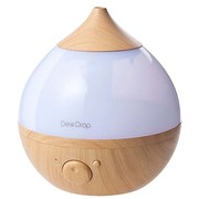 加湿器(超音波式) アロマ加湿器 Dew Drop 適用床面積6~8畳 ナチュラルブラウン HF-1412NB