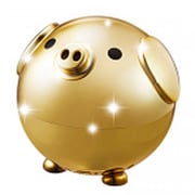 アニマルアロマ加湿器(超音波式) 2~3畳 黄金のぶた HF-1413GD-GD