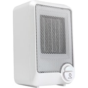コンパクトPTCセラミックヒーター 600W 転倒時電源OFF ホワイト WGCH133WH