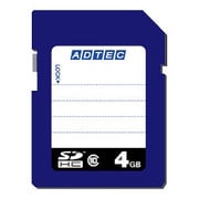 SDHCカード 4GB Class10 データ復旧サービス付き AD-SDTH4G/10