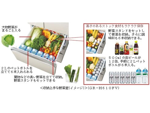 TOSHIBA 【配送設置無料】東芝 508L 6ドア冷蔵庫 GR-W510FZ-UC