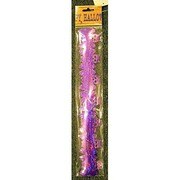 ハロウィングッズ レーザーコウモリステッカー 3枚入 パープル