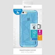i6PP21-BL Origamicrystalizedcase [iPhone 6用 4.7インチ ケース ブルー]