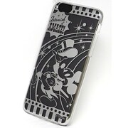 カスタムカバー [iPhone 6/6s用ケース ディズニー ミッキー シルバー]