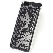 カスタムカバー [iPhone 6/6s用ケース ディズニー ティンカーベル シルエット シルバー]