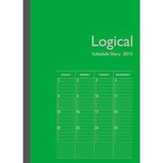 ロジカルダイアリー2015 ノートタイプ B5 グリーン NS-B502-15BG
