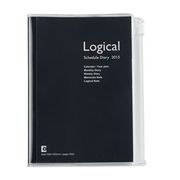 2015年版 ロジカルダイアリー ポケット 文庫 ブラック DU-A603-15D