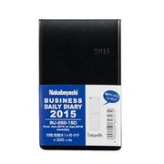 2015年版 ダイアリービジネスタイプ 天開きミニ ブラック BU-250-15D