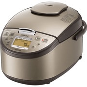 圧力IH炊飯器 5.5合炊き 黒厚鉄釜 ライトブラウン RZ-VG10M-T