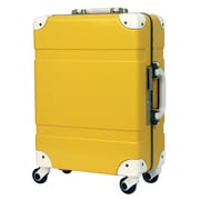 WORLD TRUNK PC100%軽量細フレーム4輪トランクケース 機内持込み可能サイズ 46cm 30L イエロー 7600-46YE