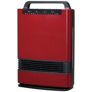 加湿セラミックヒーター Pieria(ピエリア) 1200/800W 転倒時電源OFF レッド DCH-1403H(RD)