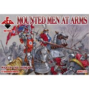 ORR7245 [1/72スケール 十五世紀ばら戦争 重装騎士 12騎 ソフトプラ]