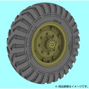 PZ35263 [1/35 英・ハンバーMk.IV装甲車用ホイール・ファイヤーストーン製 プラモデルパーツ]