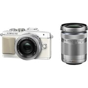 PEN Lite E-PL7 EZダブルズームキット [ボディ+「M.ZUIKO DIGITAL ED 14-42mm F3.5-5.6 EZ」+「M.ZUIKO DIGITAL ED 40-150mm F4.0-5.6 R」 ホワイト]