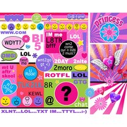 ドレスアップシール iPad Air Skin BFF Girl Talk