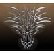 ドレスアップシール iPad Air Skin Tribal Dragon Chrome
