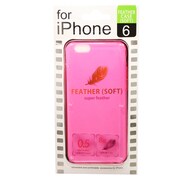 J-iP14-02PK [iPhone 6/6s用 フェザーケース ソフト ピンク]