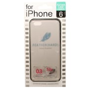 J-iP14-03SM [iPhone 6/6s用 フェザーケース ハード スモーク]