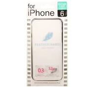 J-iP14-03WH [iPhone 6/6s用 フェザーケース ハード ホワイト]