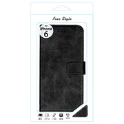 J-iP1405BK [iPhone 6/6sケース ブックタイプケース ブラック]