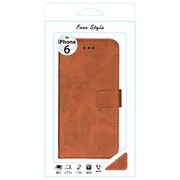 J-iP1405BR [iPhone 6/6sケース ブックタイプケース ブラウン]