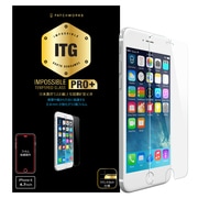 P-4302J [iPhone 6/6s用 ITG PRO Plus Impossible Tempered Glass 0.4mm 強化ガラス製フィルム ラウンドカット]