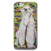 NJY-I6-027 [iPhone 6/6s 4.7インチ用ケース シロクマ 子供]