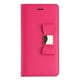 LB3992i6 [iPhone 6s/6 4.7インチ用 リボンクラシックダイアリー ホットピンク]