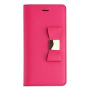 LB3992i6 [iPhone 6s/6 4.7インチ用 リボンクラシックダイアリー ホットピンク]
