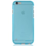 A-GSIH647-0M03 [iPhone 6/6sケース Gummi Shell Case MOYA グミシェル モヤ クリアブルー]