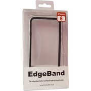 EB6-013 [EdgeBand iPhone 6/6s BKリムWH]