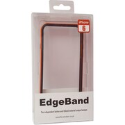 EB6-016 [EdgeBand iPhone 6/6s BKリムOR]