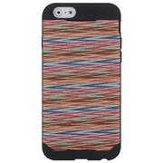 Real Wood Case [iPhone 6/6s Rainbow Check]