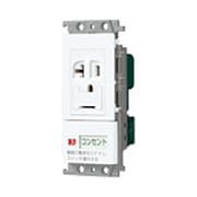 WTF19317W [コスモシリーズ21エアコン用埋込スイッチ付コンセント ホワイト]