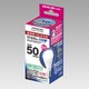LED電球 E17口金 昼光色 600lm 密閉器具対応 断熱材施工器具対応 LDA5D-G-E17S/50C