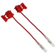 電源取り出しコネクター(赤)DC12V80W以下 DC24V160W以下 2個入り E418