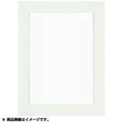 エコフレームBタイプ 25角サイズ 250×250mm ホワイト a-1000014677