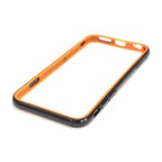 XI6ABU003 [iPhone 6/6s用バンパー ブラック/オレンジ ストラップホール付き X-doria Bump]
